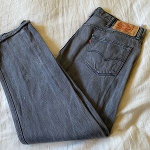 Levi’s 501 gray men’s size 38w 32l jeans
